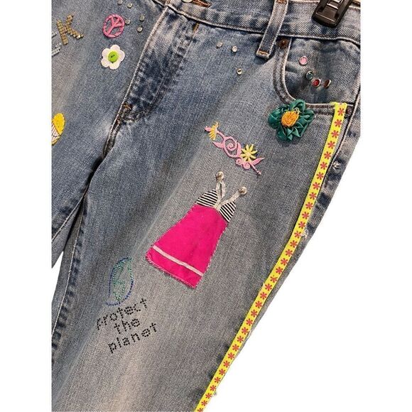 GAP hand embellished jeans - Picture 2 of 12